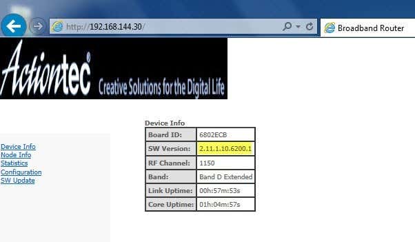 ¿Cómo actualizar el firmware de Actiontec ECB6200? - Recurso Wordpress