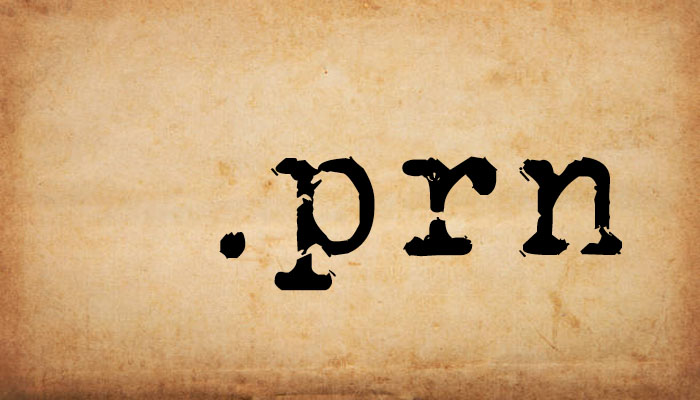 Cómo Abrir Archivos PRN