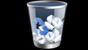 Icono de la papelera de reciclaje