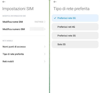 Activar Android 5G Android 5G