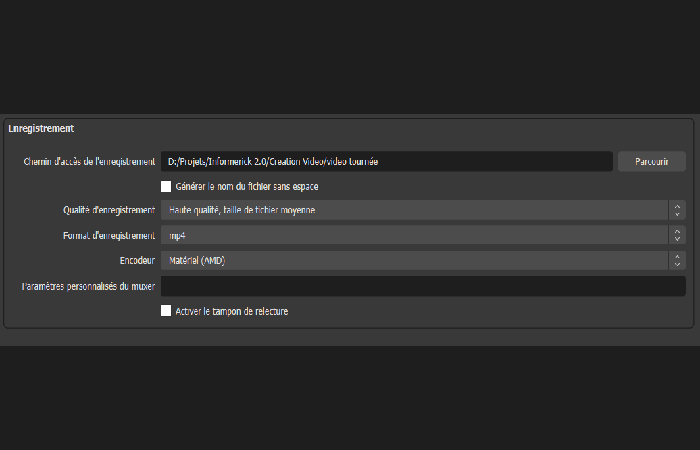 Activar el búfer de reproducción