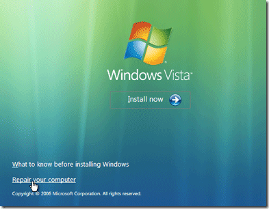 Reparación de computadoras Vista