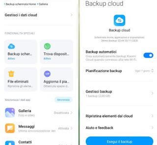 Copia de seguridad completa de Xiaomi copia de seguridad completa