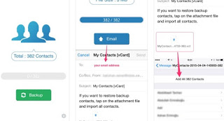 Copia de seguridad de mis contactos