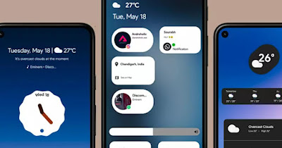 Widget de Android roto