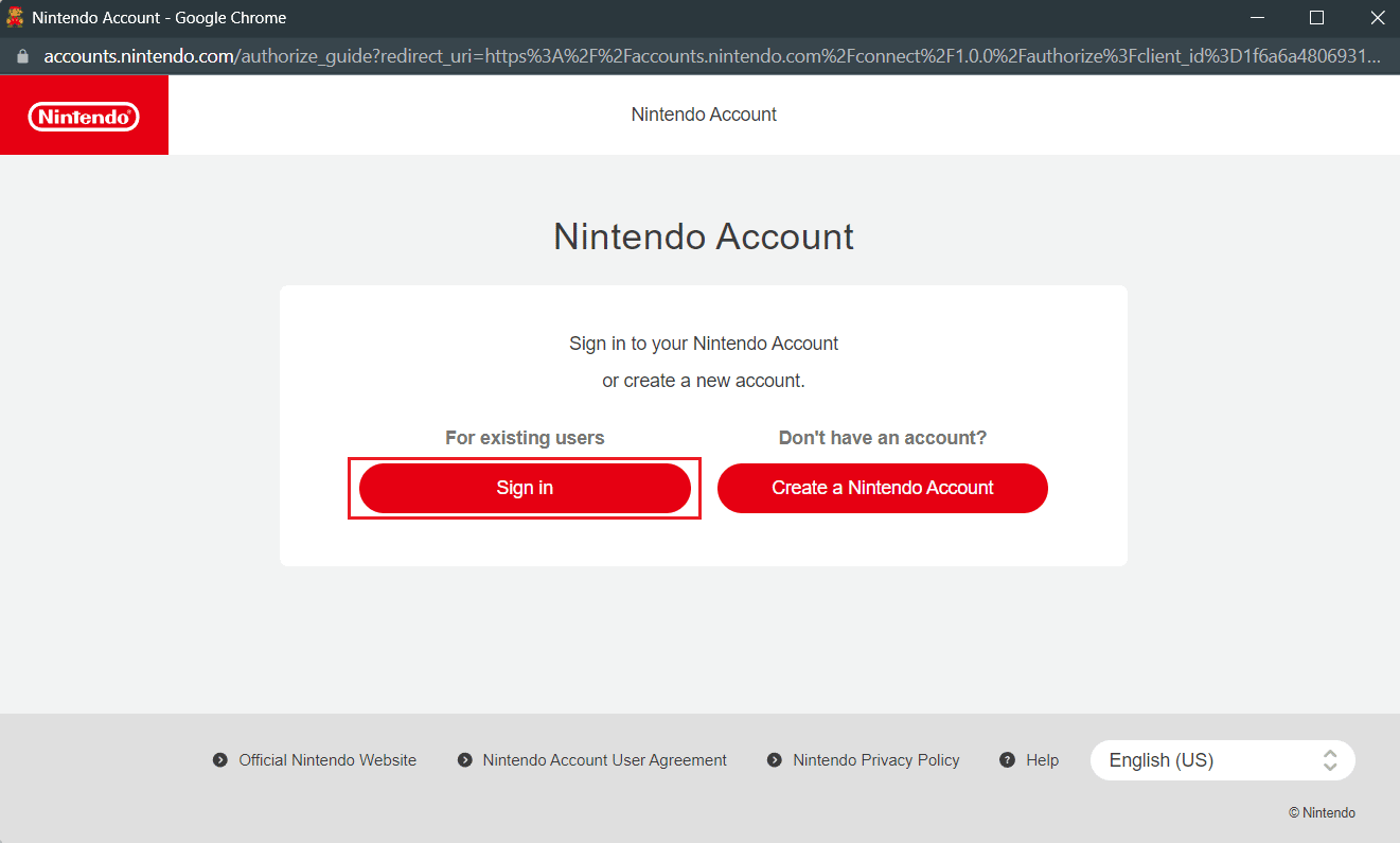 Haga clic en Iniciar sesión
