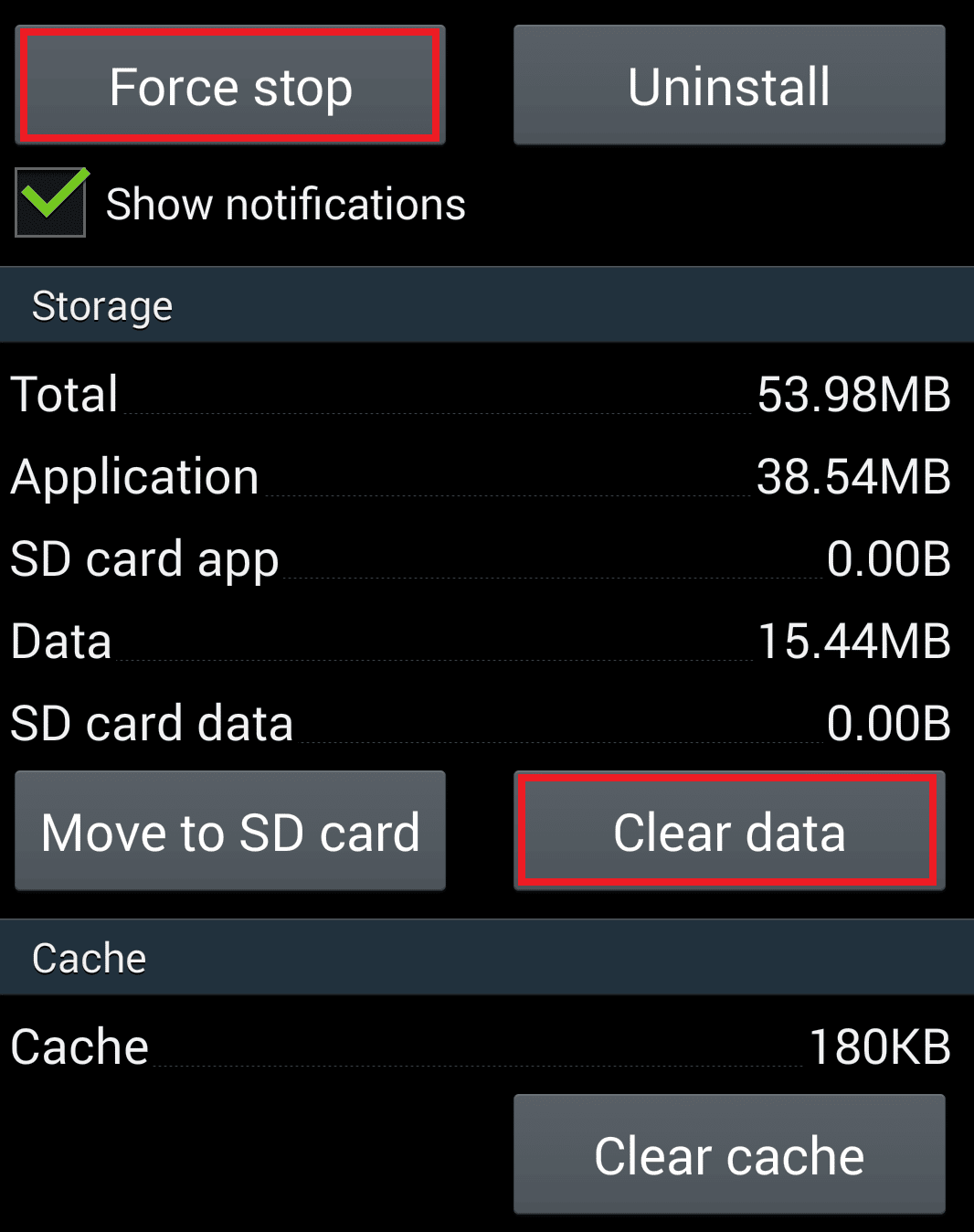 Galería - Borrar datos - Aceptar - Forzar parada - Aceptar | Cómo deshacerse de Picasa en Samsung Galaxy S5