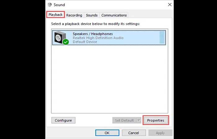 Configuración del dispositivo de reproducción