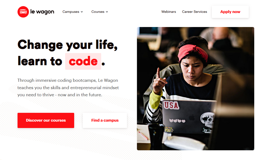 bootcamp de codificación le wagon en europa