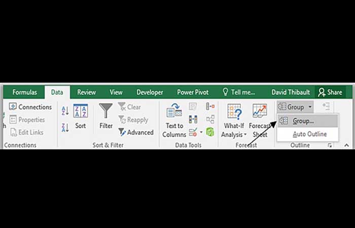 Ocultar y mostrar columnas y filas