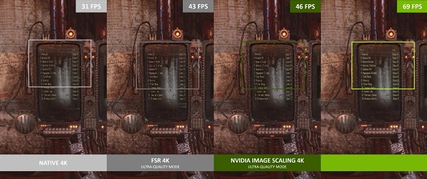 Habilitar el escalado de imágenes de NVIDIA