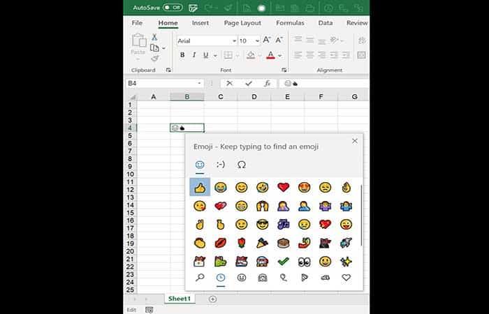 Insertar emojis
