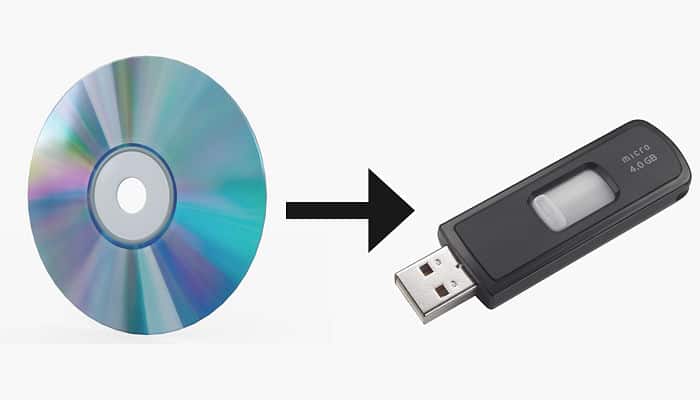 Cómo transferir un CD a una unidad flash USB