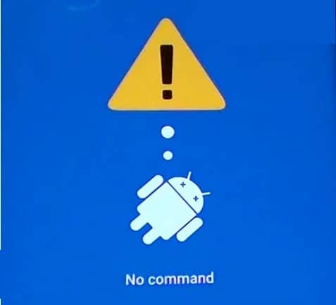 ningún error de comando