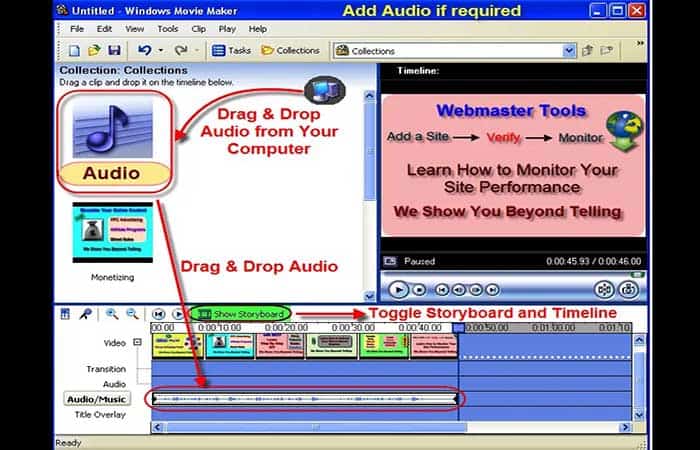 Agrega audio a tu video