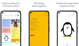 Aplicación Google Keep Google mantener