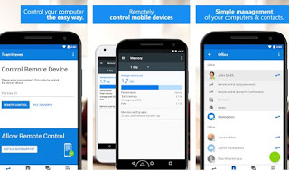 Aplicación TeamViewer visor de equipo