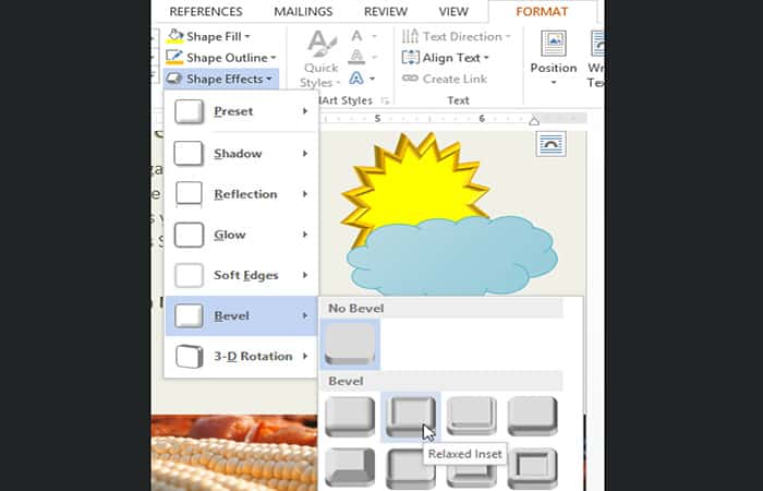 Opciones de rotación 3-D