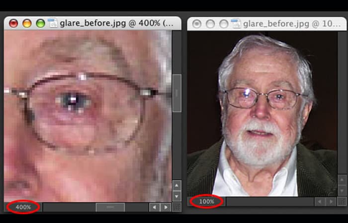 Elimina el deslumbramiento y los reflejos