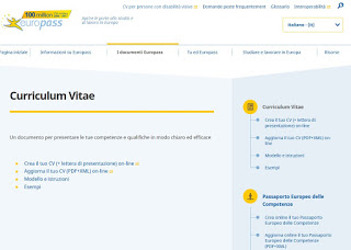 Sitio web de Europass