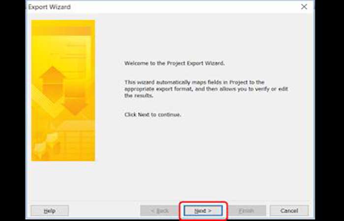 Exportar de Microsoft Project a Excel