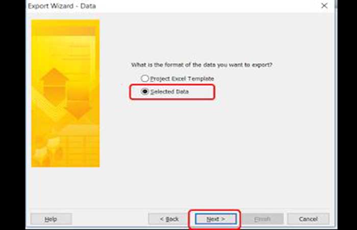 Exportar de Microsoft Project a Excel