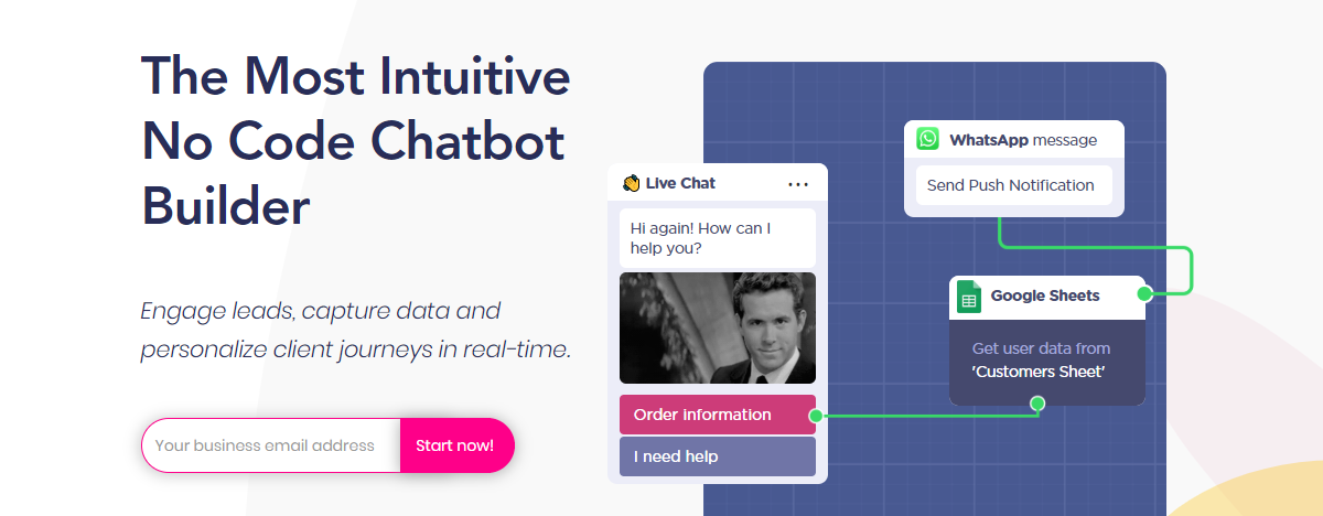 Hogar de Landbot.io.