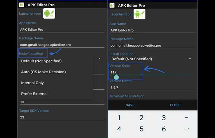 La aplicación no ha sido instalada.