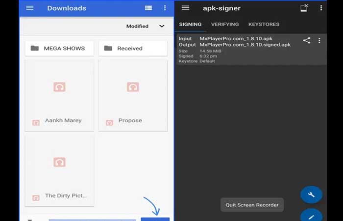 No se puede instalar la aplicación