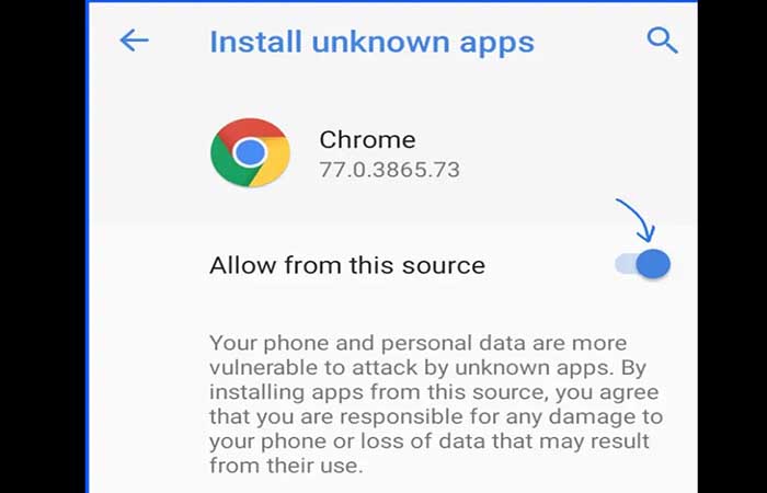 Instalar una fuente desconocida