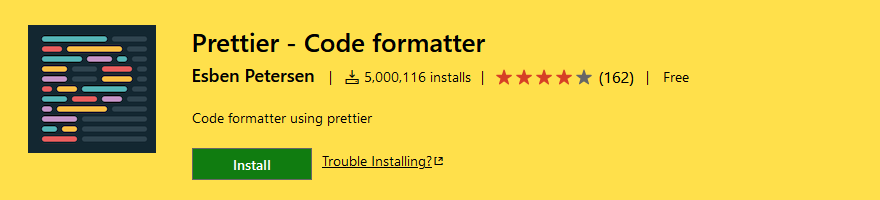 Extensiones de código VS