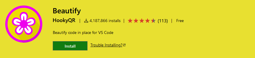 Extensiones de código VS