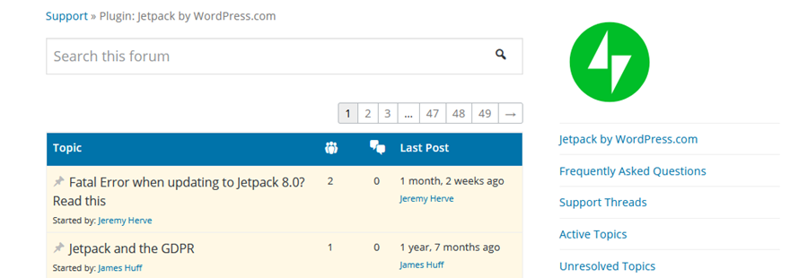 Archivos de registro de WordPress