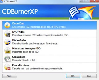 Un programa de grabación de CD XP CDBurnerXP
