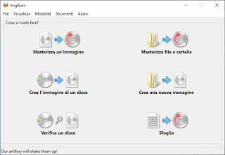 Programa ImgBurn Grabar imagen