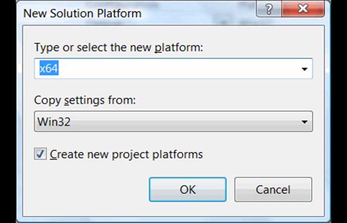 Transferir programas de 32 bits a 64 bits
