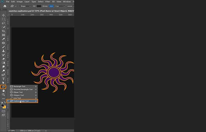 herramienta de forma personalizada