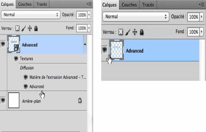 función 3D Repoussé