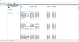 servicios de Windows Servicios