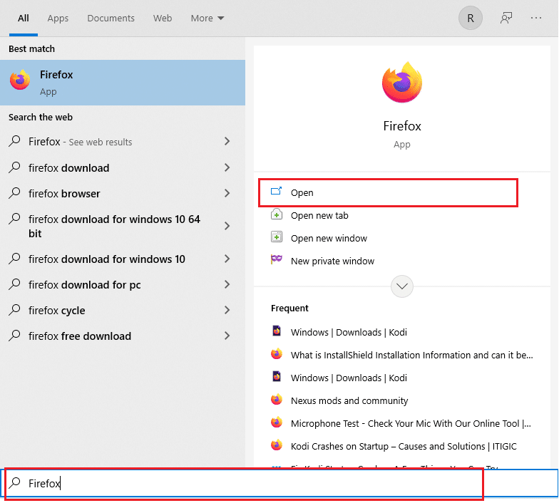 abrir Firefox. Cómo arreglar la página de carga del problema de Mozilla Firefox