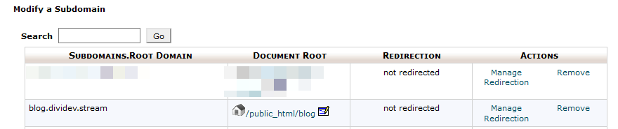 que es un subdominio
