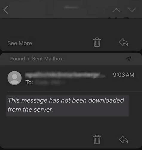 Error Este Mensaje No Se Ha Descargado Del Servidor