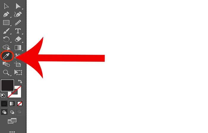 Cómo Utilizar La Herramienta Cuentagotas En Illustrator