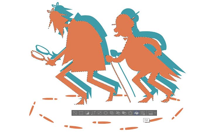 herramienta Rellenar