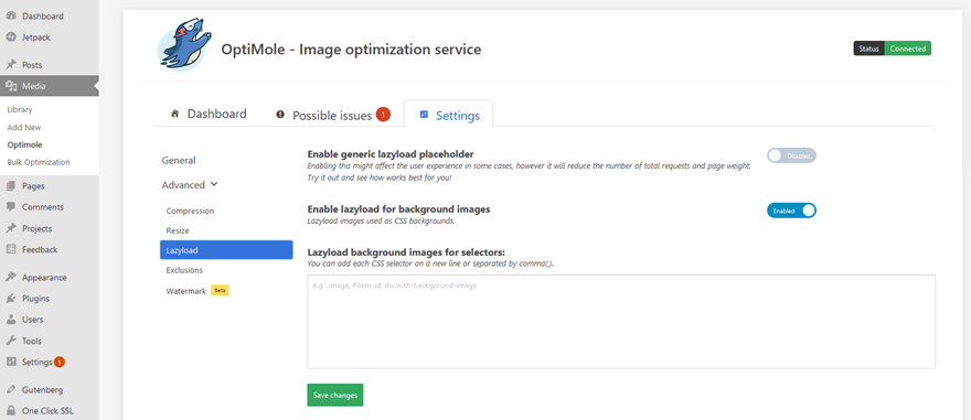 Uso de imágenes WebP con WordPress