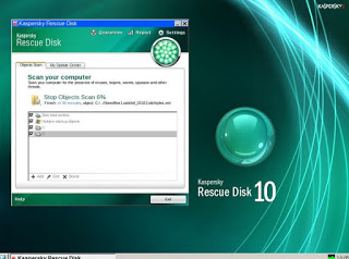 Disco de rescate de Kaspersky Disco de rescate de Kaspersky