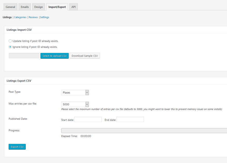 Complemento de directorio empresarial de GeoDirectory WordPress