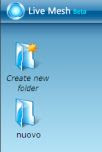 Carpetas compartidas de Live Mesh