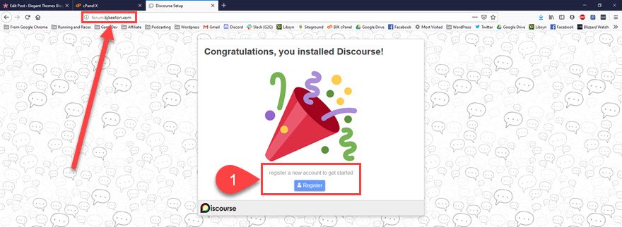 Software de foro de la comunidad de discursos