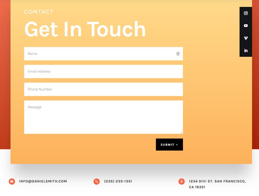 El mejor sitio de contacto de WordPress